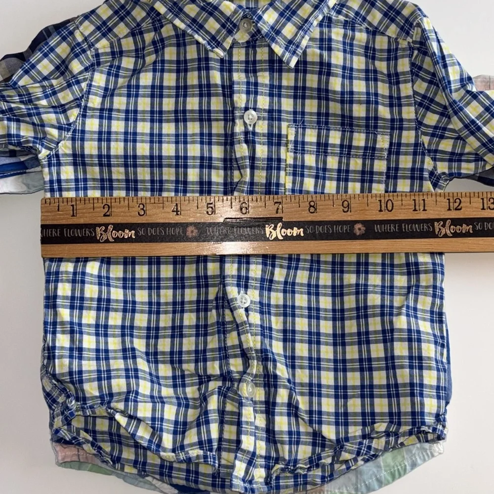 Carter’s Boys Cotton Button Down Shirt 2T Spring Shirt Easter Boys Shirt